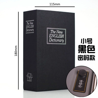 Source Factory Creative Book Insurance Box English Dictionary Book Insurance Storage Collection Box Timlette