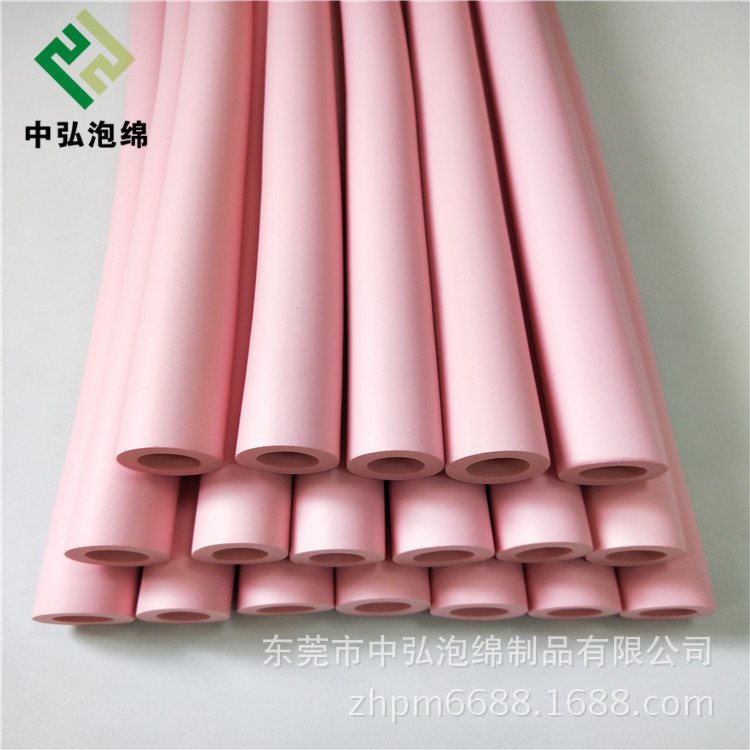 黑色nbr异形橡塑发泡扁管五金工具防滑磨砂手柄套白色圆柱美发棒