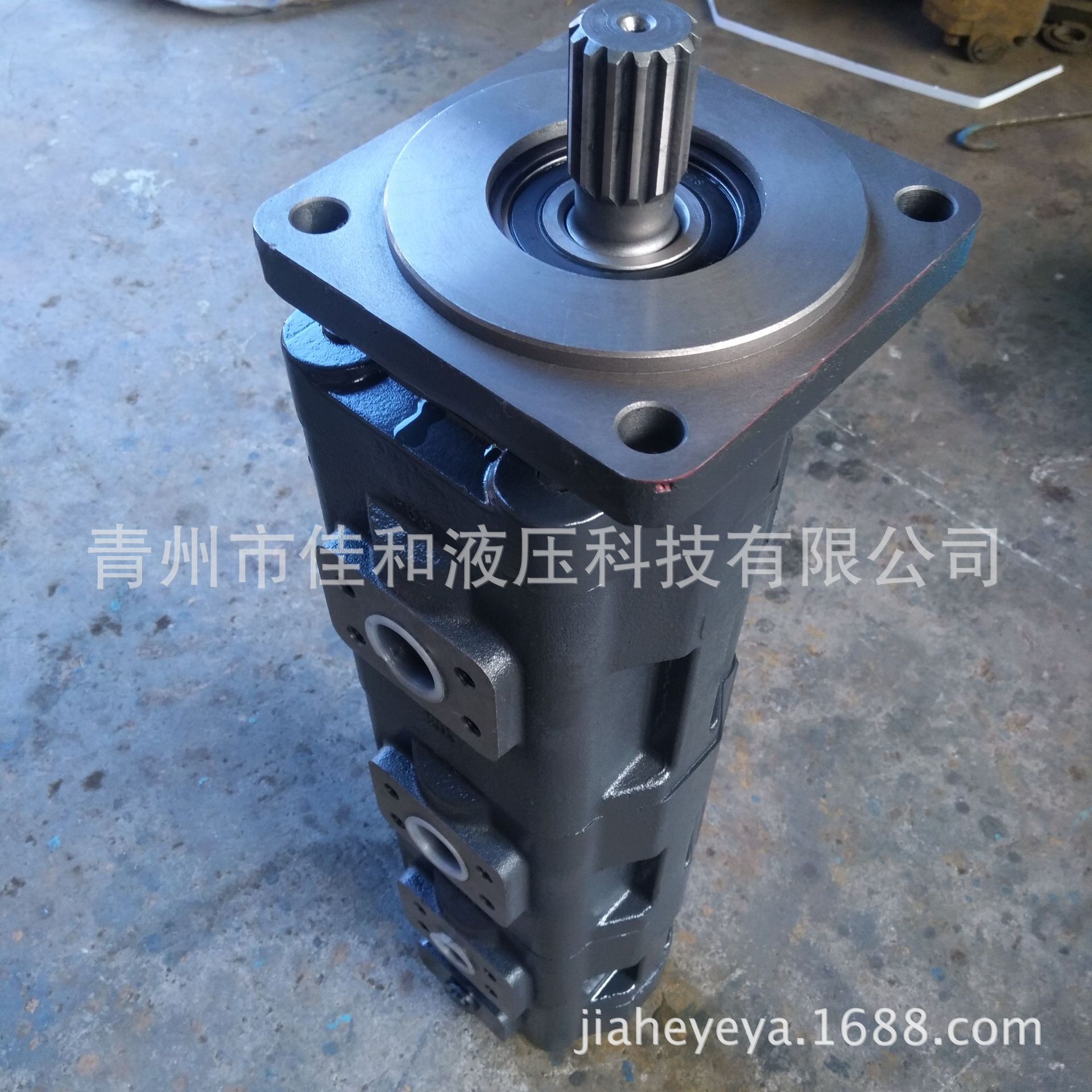 重科吊车 四联齿轮油泵 GSA3080/63/CBXF3040/10-130R-00