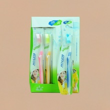 周六日用品义乌百货 牙刷批发洁灵998（30支/盒）交叉刷毛软毛