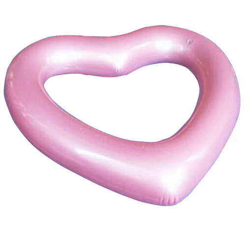 New adult thickened PVC water inflatable heart-shaped swimming ring, love heart-shaped swimming ring, love float