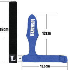 Skimming Shark | Fishing Rod Protective Cover High Elasticity Rod Cap + Rod Strap Set Fishing Rod Straps Wholesale