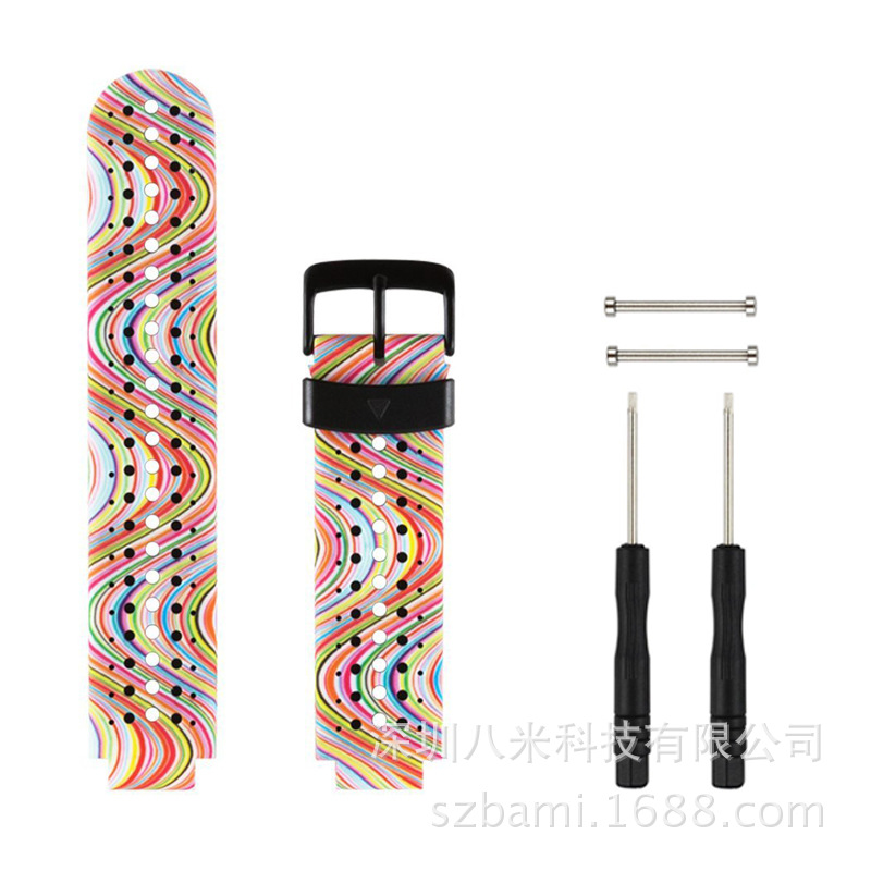 Ocho M adecuado para Jiaming Garmin Forerunner220/230/235/620/630/735 Correa