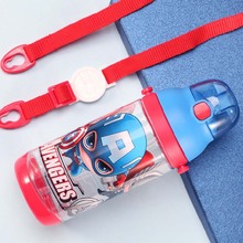 迪士儿童水杯吸管杯幼儿园宝宝喝水杯子防摔夏婴儿水瓶小孩水壶