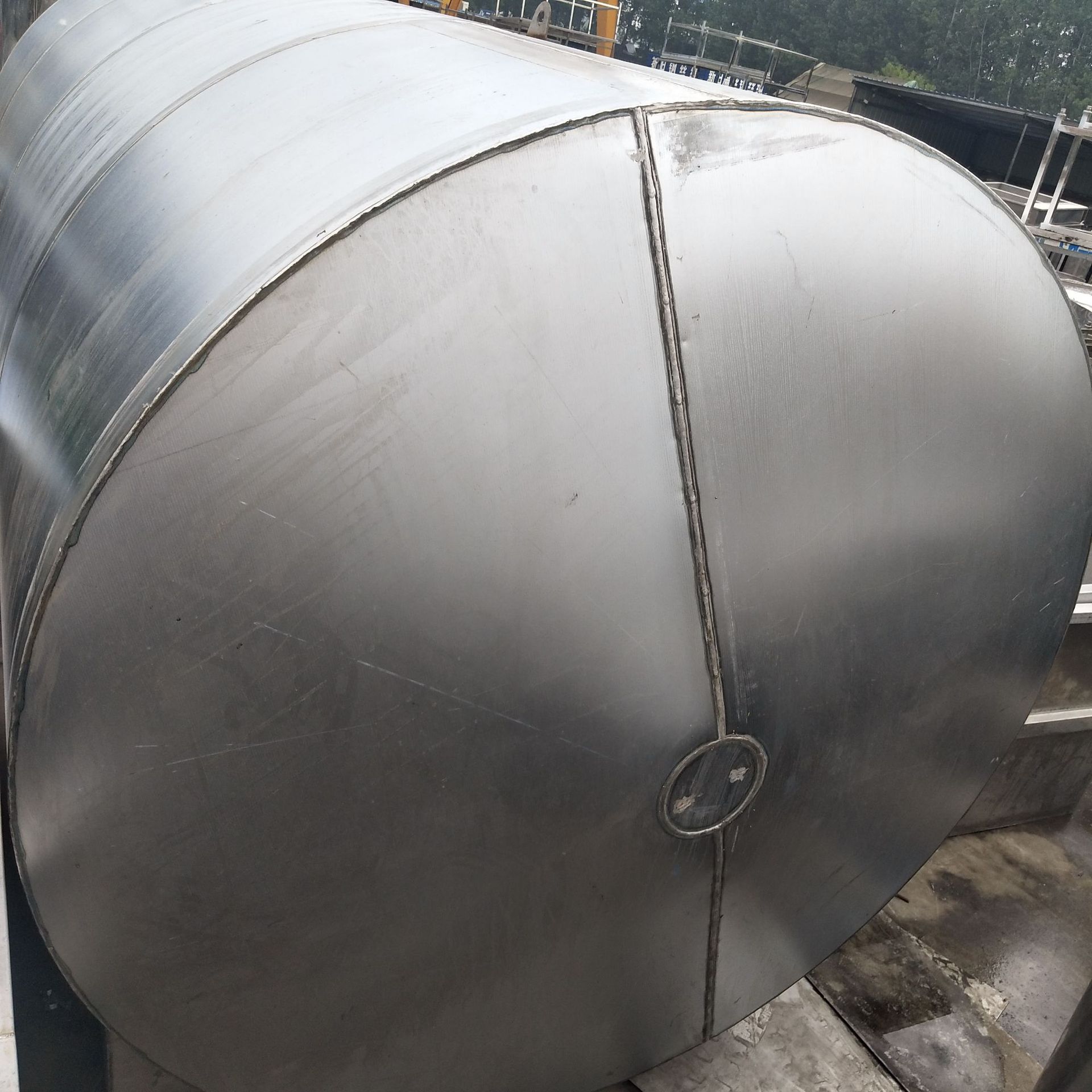 厂家304食品级不锈钢储罐酒厂储存罐各种立式卧式液体储存罐批发