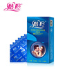 Couple men use 12 phenomenon condoms, fruit flavor condoms, hotel supplies, family planning supplies for wholesale condoms, wholesale