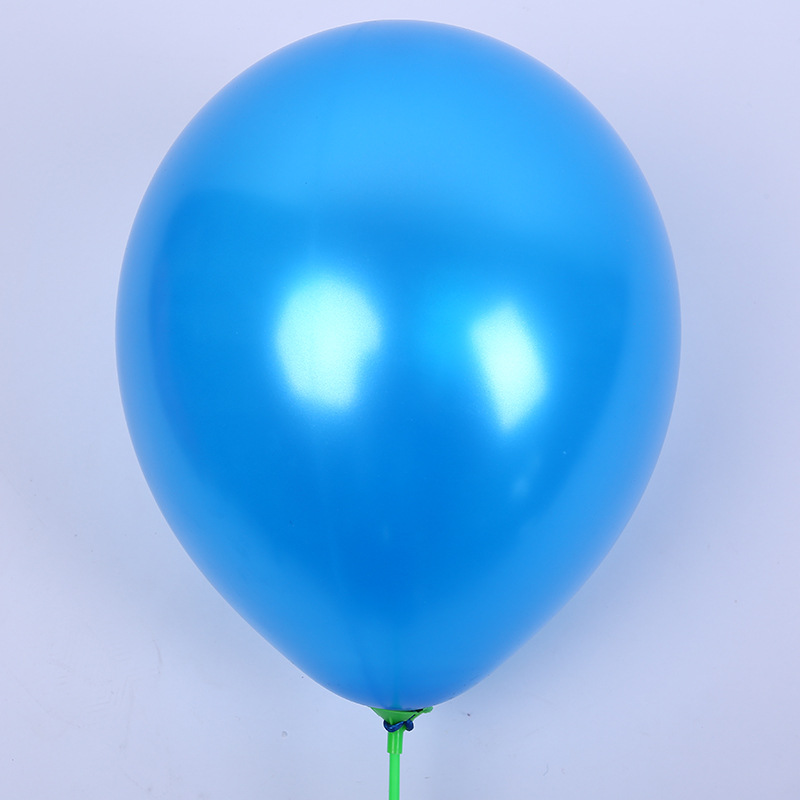 Globo al por mayor globo de látex nacarado 3.2g Espesar europeo estándar detección decoración de cumpleaños globo de Navidad