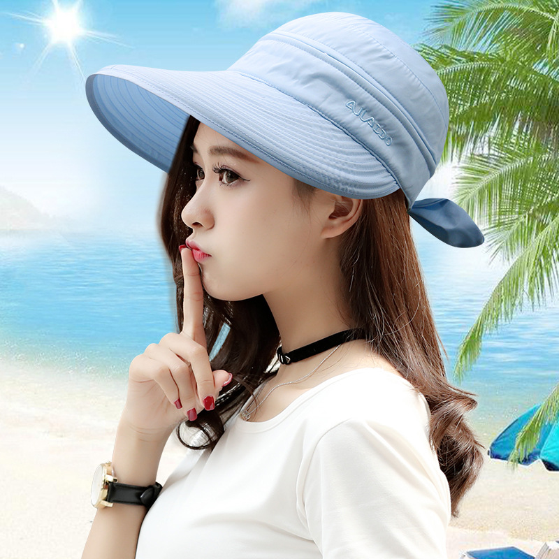 Women Wide Brim Sun Hat Light Korean Style Outdoor