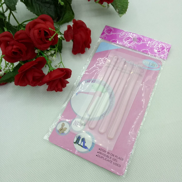 Силиконовая тонкая наклейка на сандалии невидимая наклейка на шнурки хорошая наклейка на пятку (четыре) Полная почтовая оплата