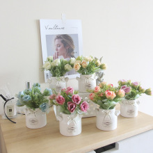 MINI  ˮ��ʯ��õ��ţ��ƿ�������С�辰���b��ɫ�մɔ[������