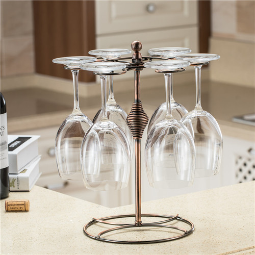 ins wholesale red wine glass rack creative red wine rack ornaments tall wine decoration upside down wine bottle rack European style