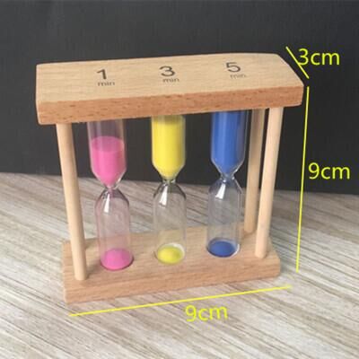 1,3,5 минуты комбинированных песочных часов