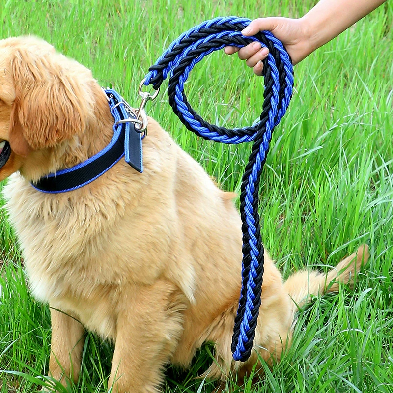 Новый поводок для собак, верёвка для тракции Golden Mao Labrado Husky, поводок для прогулок