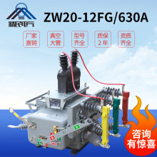 10KV户外柱上高压真空断路器 ZW20-12FG/630A智能零序分界开关