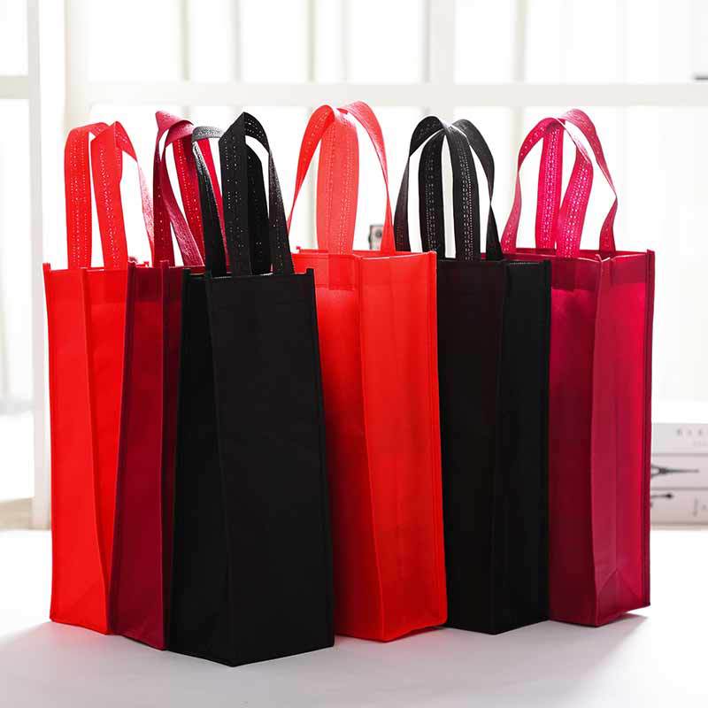 厂家直销 无纺布袋酒袋子单只装红酒袋烟酒回礼品袋包装袋现货