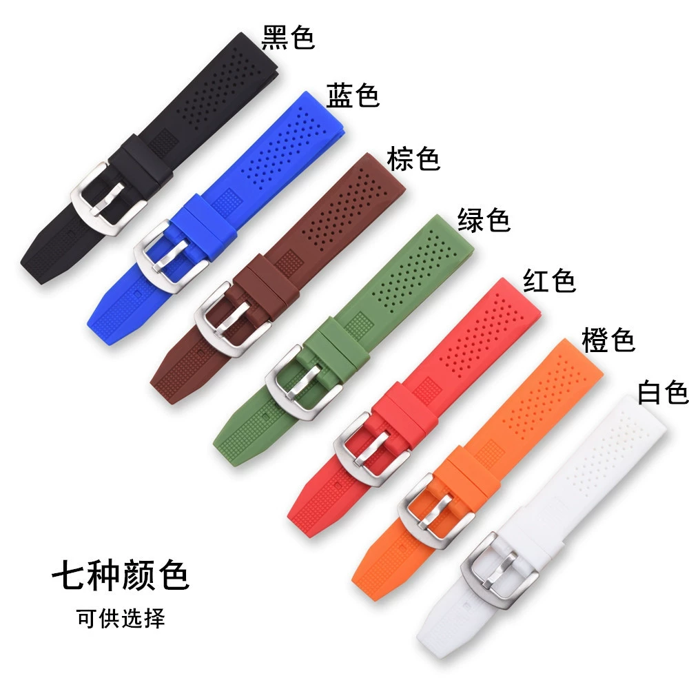 Оптовый мягкий силиконовый ремешок 16mm18mm20mm22mm24mm для Samsung S3 Sports водонепроницаемый ремешок