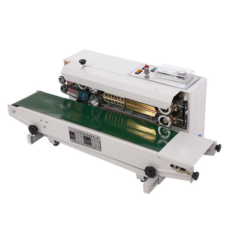 自动连续流水式封口机塑封机薄膜包装机热熔不限长美规可定全自动