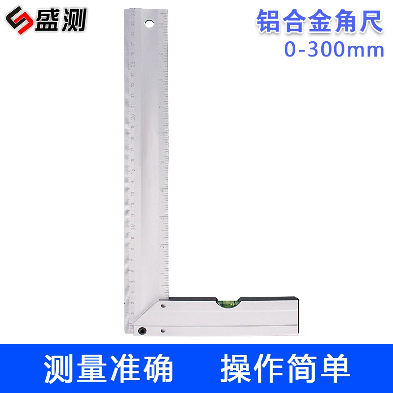 Shengzhi алюминиевый сплав из нержавеющей стали 90 градусов Деревообработка горизонтальный квадрат с горизонтальным пузырем