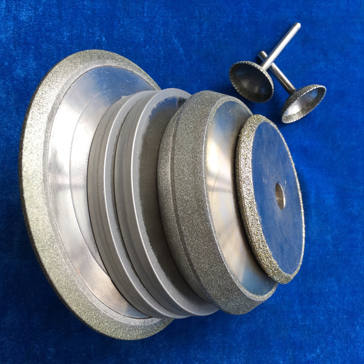 电镀金刚石/CBN砂轮 可提供基体返镀 打磨钨钢刀电镀平形砂轮