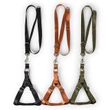 Spot Wholesale Big Dog с сплавной пряжкой и спиной привела к веревке Золотая обернутая овчарка с большими собаками