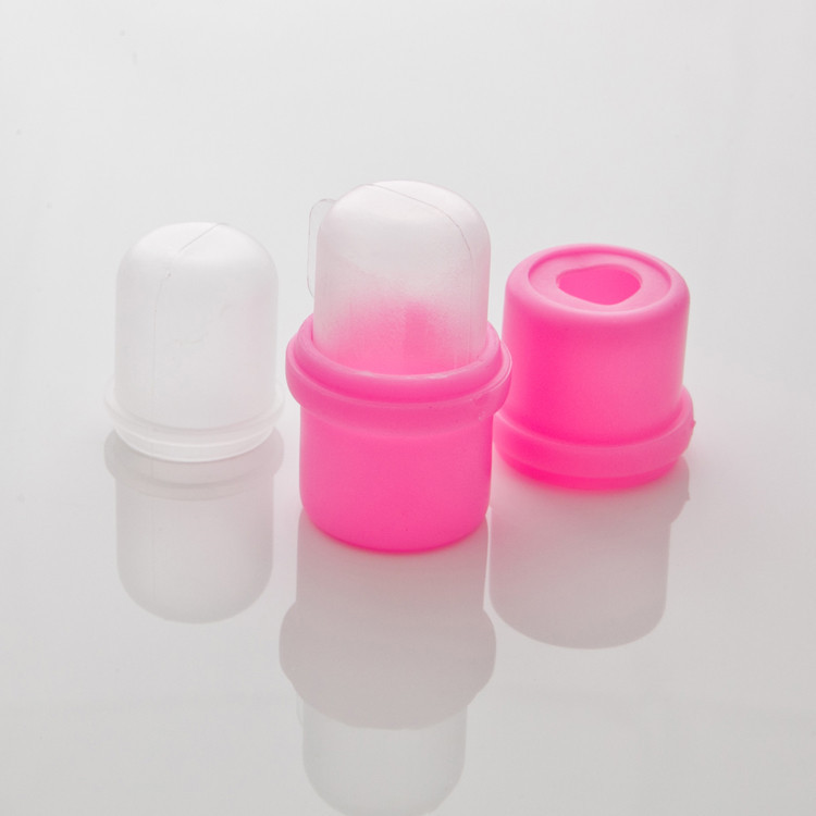 Manicura removedor de uñas de silicona removedor de uñas esmalte de uñas gel removedor de uñas cubierta de dedo 10 bolsas de OPP