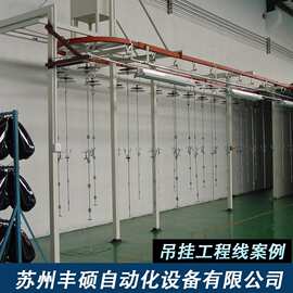 厂家销售五金喷涂线 吊挂工程线 五金无尘涂装生产设备 自动涂装
