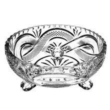 厂家直销 供应欧式玻璃果盘 大小果斗 烟灰缸 现货供应 一件代发