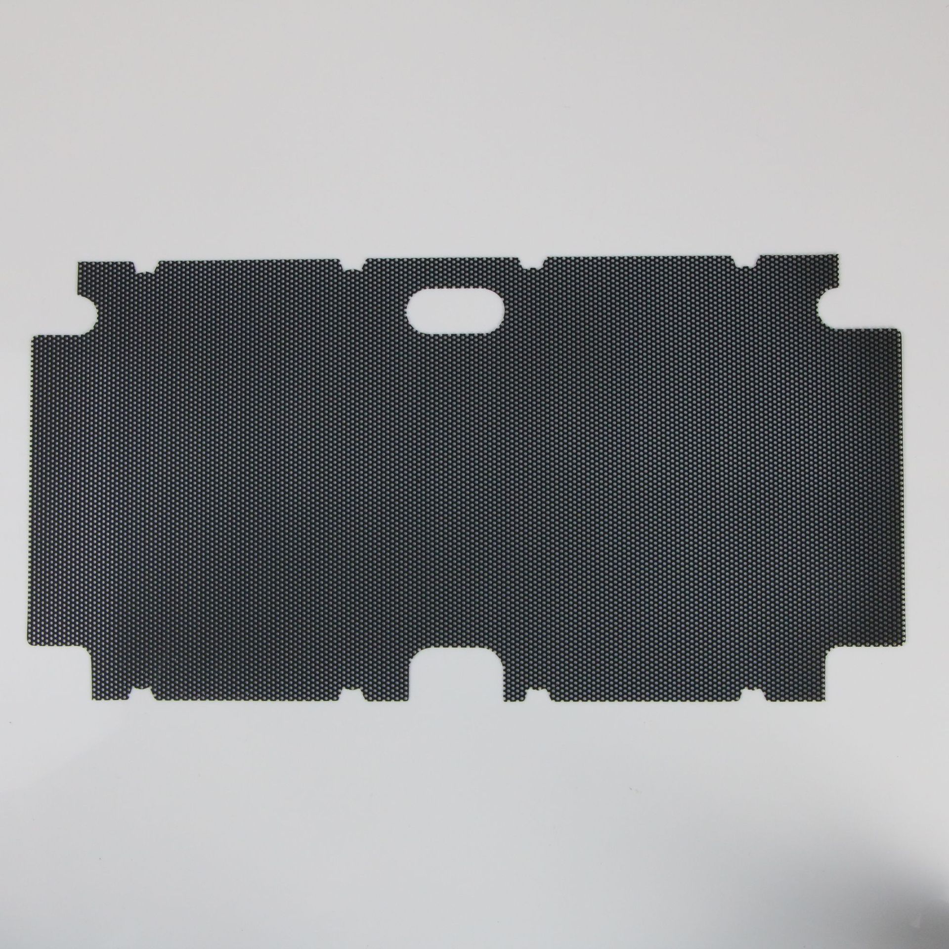 PVC0.3孔黑色防尘冲孔网规格可定无需模具一件代发加工量大从优