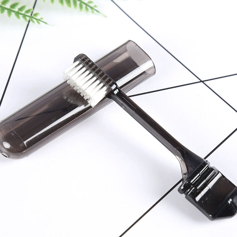 Авиация Отель зубная щетка рукав Складная зубная щетка портативные дорожные принадлежности