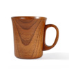 Factory direct selling natural jujube wood cup with a handle new product Mark Cup office water cup Japanese -style cup