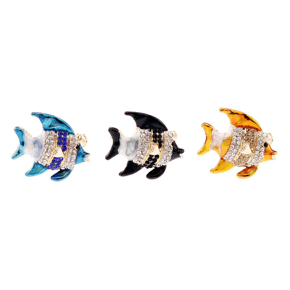 Bunte Kussfisch Brosche Für Damen Und Herren Modeschmuck_voghion.com