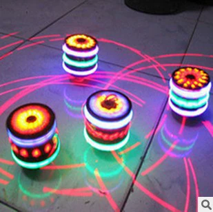 Яркий флеш музыкальный гироскоп/светящийся оркестр музыкальный имитация дерева гироскоп/Детская светящаяся игрушка ларец ночной рынок оптом