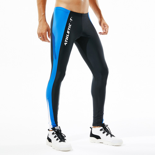 Specially designed for sports men's tight training trousers, fitness running trousers, swimming men's trousers cross-border wholesale