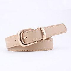 Foreign trade new European and American style belt for women, fashionable and versatile concealed buckle multi-color belt wholesale/dropshipping