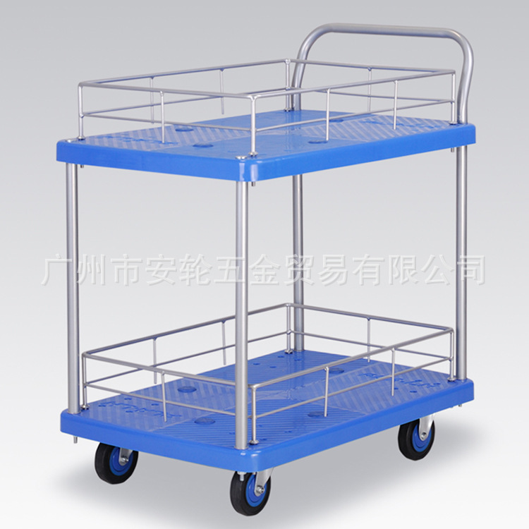 Uni-silent 超静音手推 PLA150-T2-HL2 两层护栏式板车