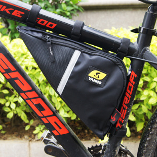 骑行自行车山地车包三角工具包三点魔术贴固定直角包装备大容量