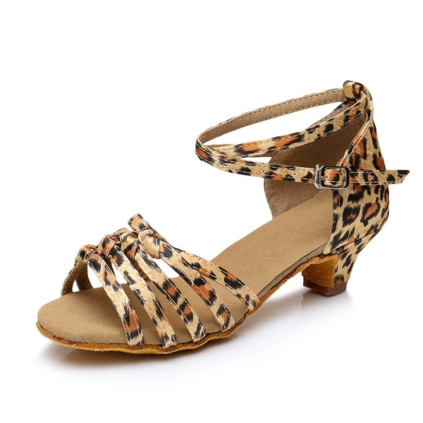 Leopard print 4 cm small heel