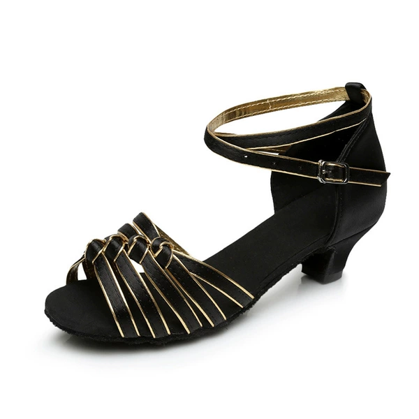 Black Phnom Penh 4 cm small heel