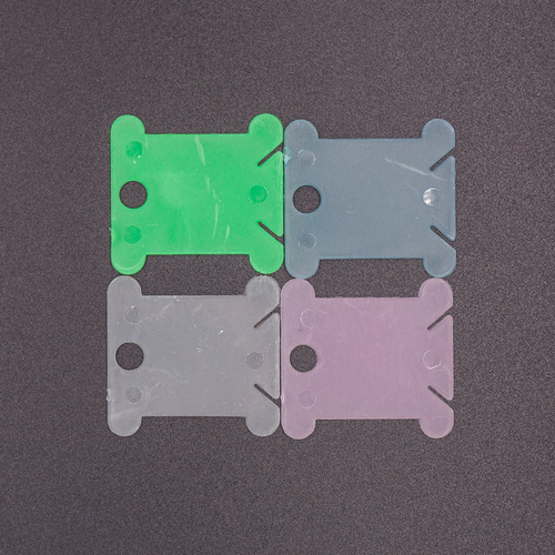 Cross stitch thread winding board embroidery thread remaining thread management board embroidery tools accessories plastic transparent thread winding board
