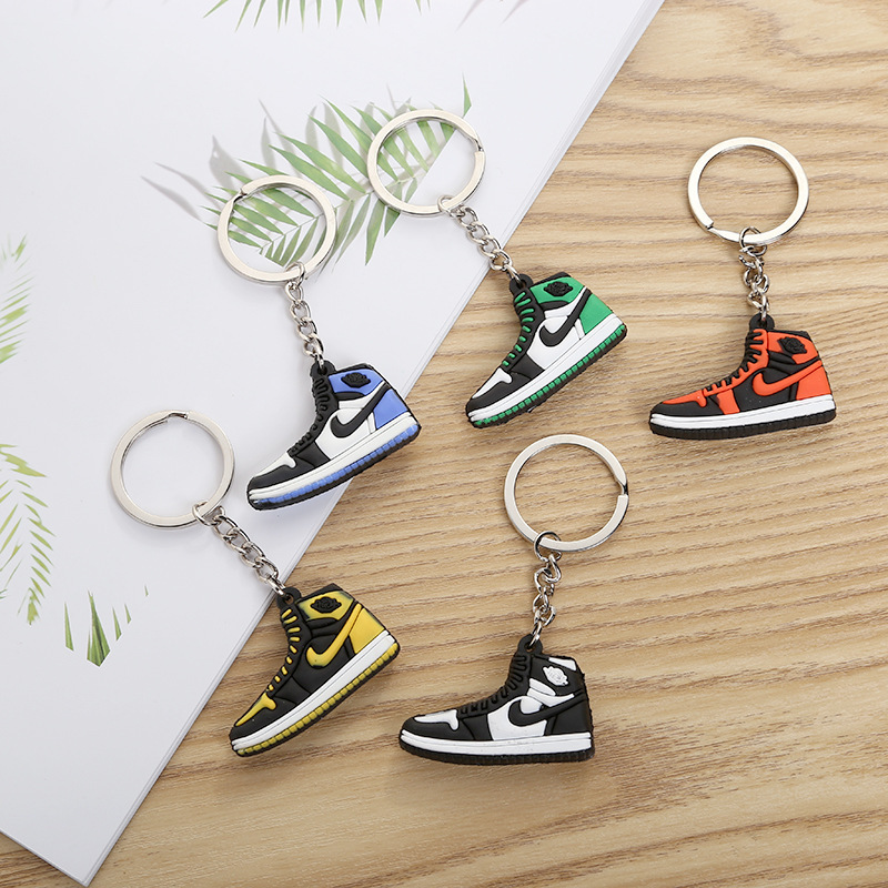 Customized Aj Basketball Shoes Creative Keychain Shoe Mold Key Pendant Pvc Soft Rubber Jordan Shoe Key Chain Customized Aj Basketball Shoes Creative Keychain Shoe Mold Key Pendant Pvc Soft Rubber Jordan Shoe Key Chain