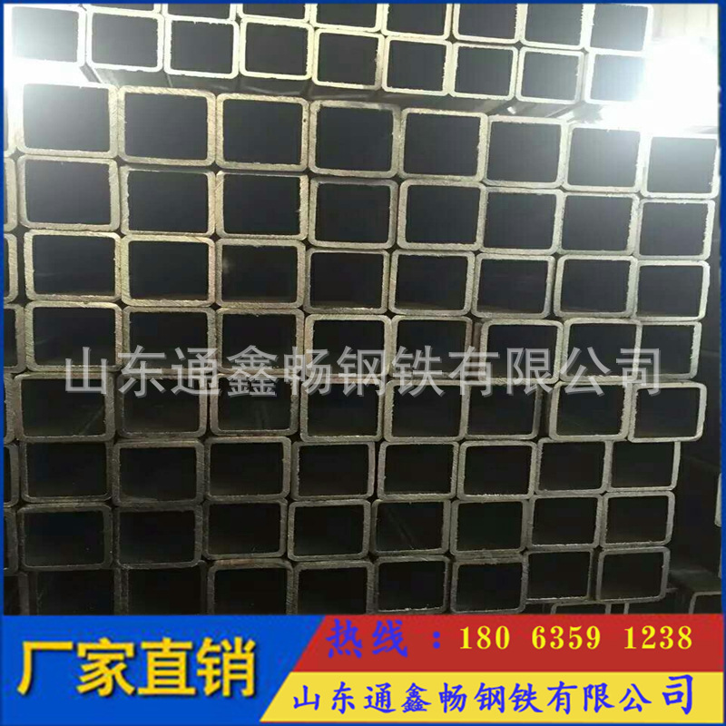 现货供应40*40*4.5方管 耐腐蚀热镀锌方矩管 农用蔬菜大棚方管