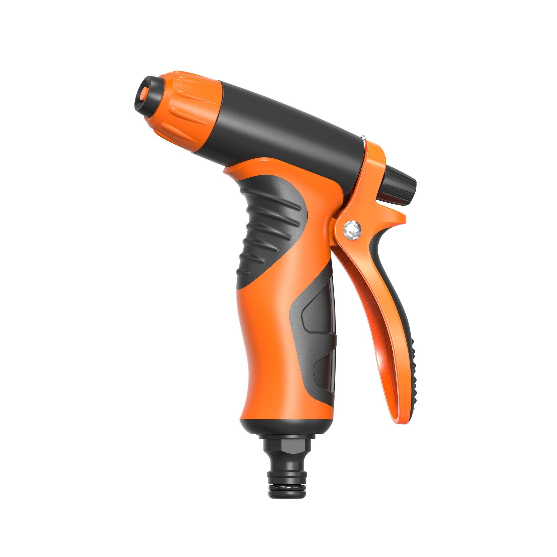 源头厂家用花园洗车浇花高压水枪 塑料包胶旋转水枪