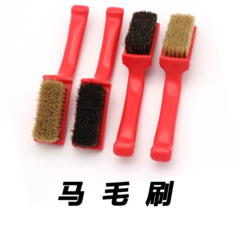 红柄猪鬃刷 软硬 野猪鬃毛刷 文玩核桃 金刚菩提子刷 猪鬃刷子