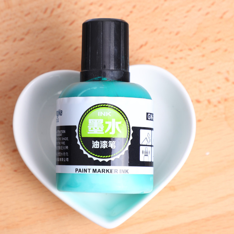 Pluma de pintura de Guangna SP110 álbum graffiti signo-en el título de la pluma de la boda pluma de la pintura de la marca blanca aceitosa pluma