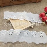 Хлопковое кружевное белое нижнее белье, с вышивкой, 4.2см