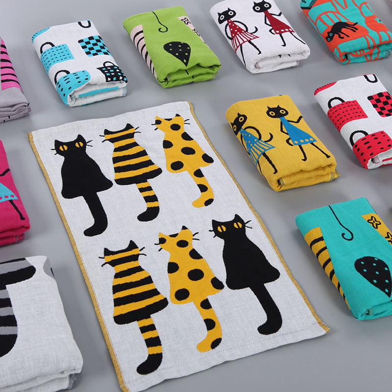 Three-layer gauze children's towel gauze towel gauze bath towel set Japanese-style packaging gift towel kindergarten