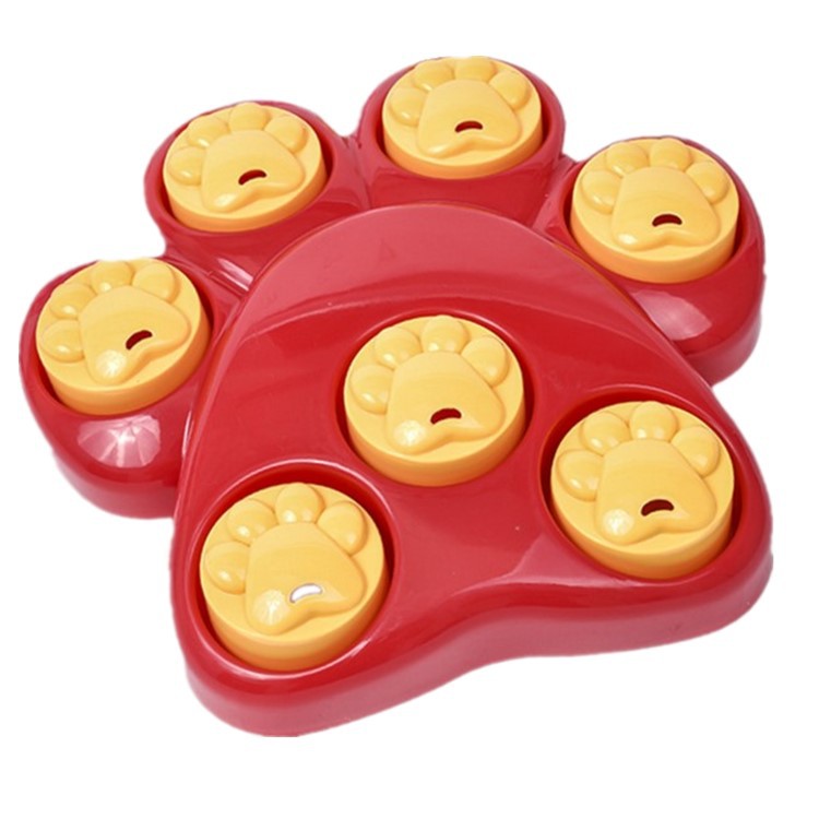 Suministro directo de fábrica para mascotas anti-estrangulamiento caja de comida lenta diversión caza del tesoro fuga de alimentos para mascotas perro de juguete suministros al por mayor