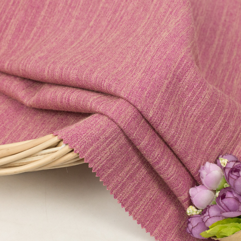 新品涤粘混纺亮丝仿提花布 时尚女装服装面料 箱包沙发面料 现货