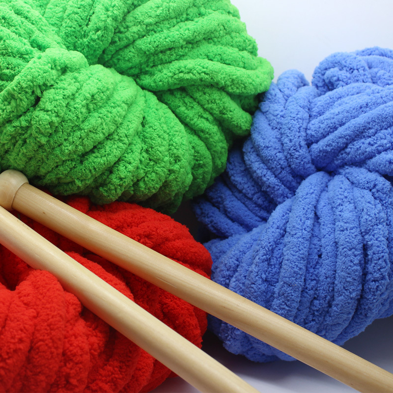 Winter DIY super thick Iceland wool hand-woven single strand ice thread rod needle wool thread scarf cap thread wholesale Winter DIY super thick Iceland wool hand-woven single strand ice thread rod needle wool thread scarf cap thread wholesale