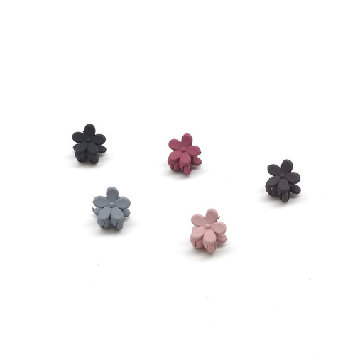 Korean flower grabber small frosted children's hairpin girls mini bangs clip 2 yuan store jewelry supply